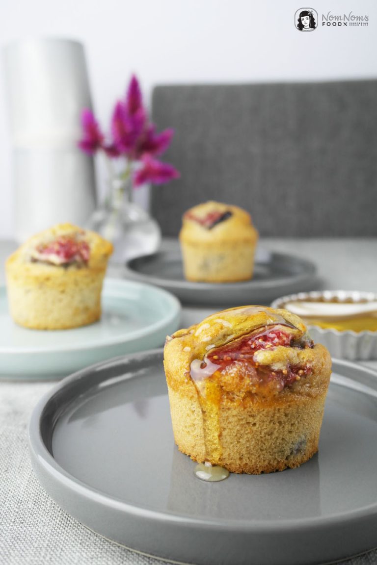 Feigen-Zimt-Muffins mit Honig - Nom Noms food Feigen-Zimt-Muffins mit Honig - Nom Noms food