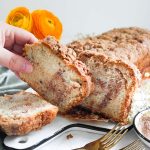 Veganer Rührkuchen mit Zimtstrudel und Zimt-Streuseln Veganuary Veganuar
