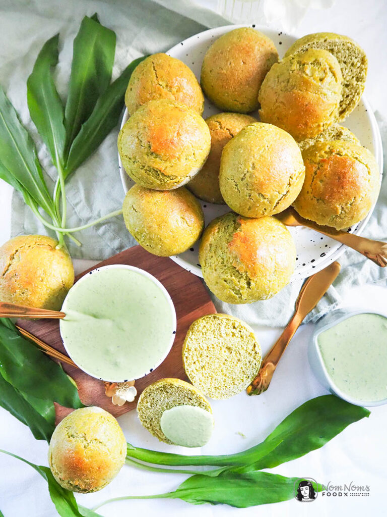 Bärlauch-Kartoffel-Brötchen - Nom Noms food