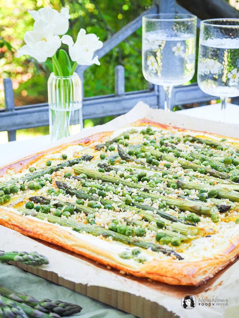 Tarte Mit Grnem Spargel
