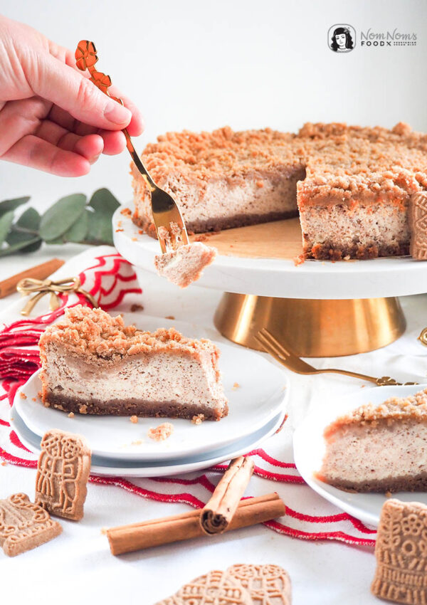 Zimt-Käsekuchen mit knusprigen Zimt-Streuseln