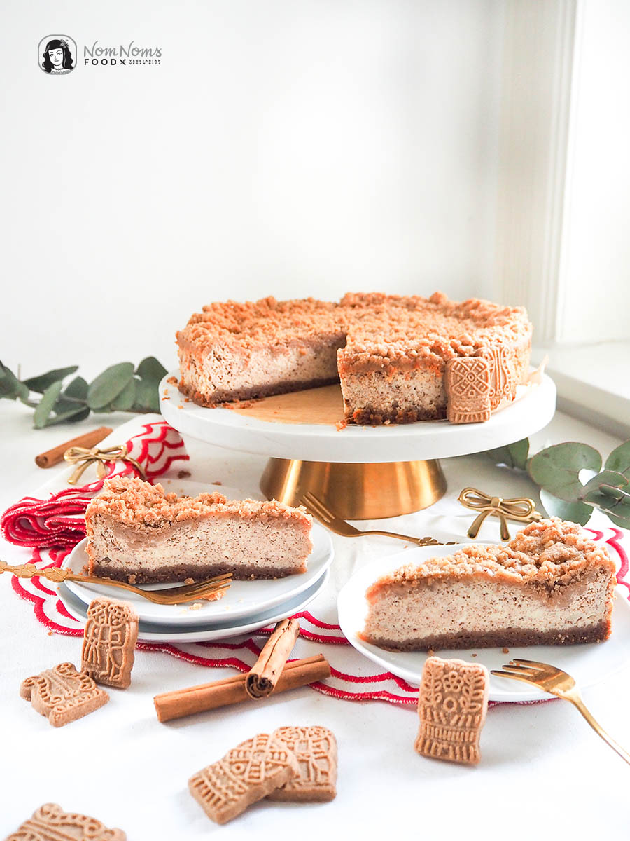 Zimt-Käsekuchen mit knusprigen Zimt-Streuseln