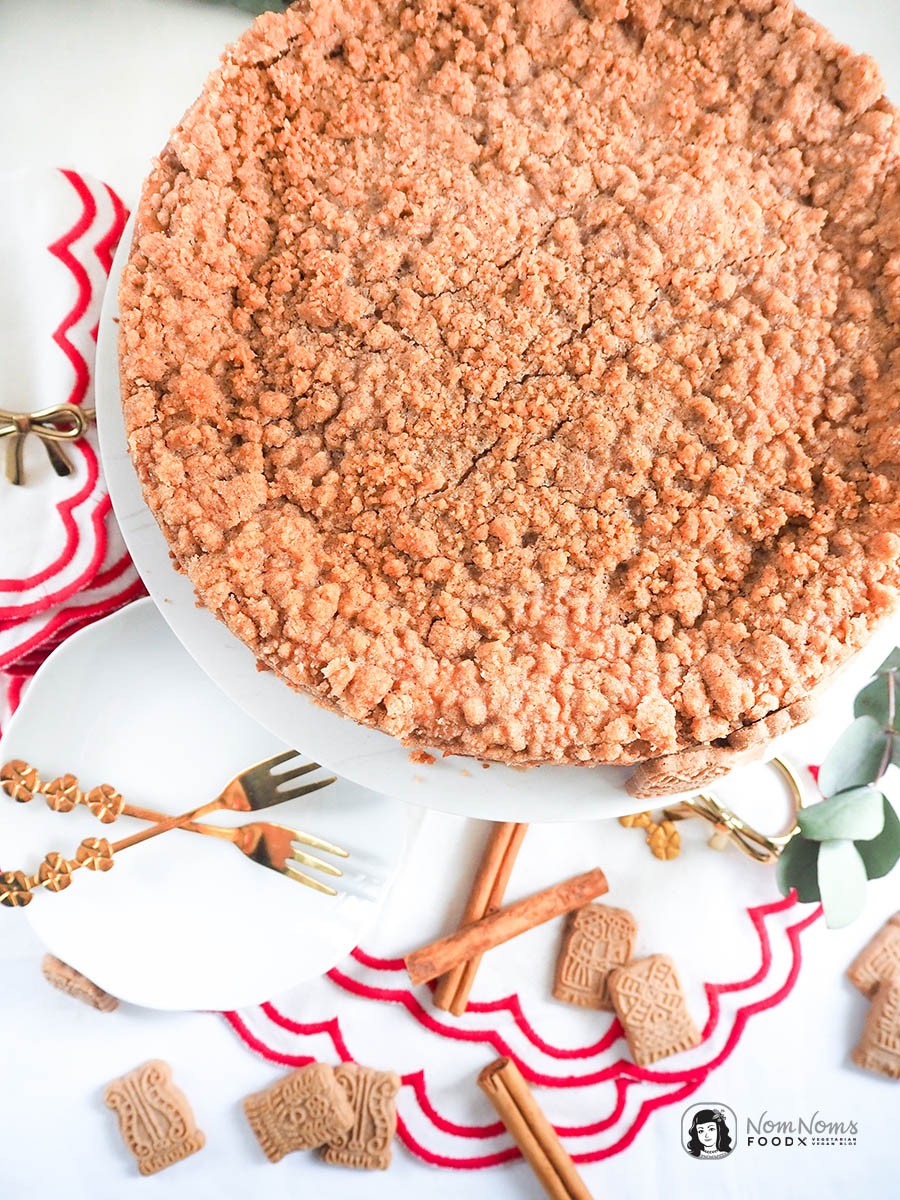 Zimt-Käsekuchen mit knusprigen Zimt-Streuseln