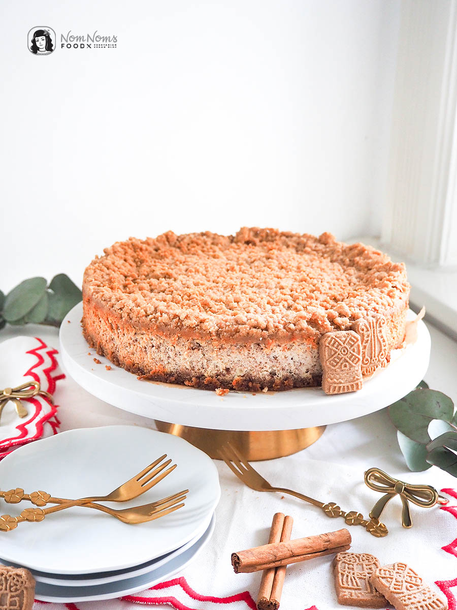 Zimt-Käsekuchen mit knusprigen Zimt-Streuseln