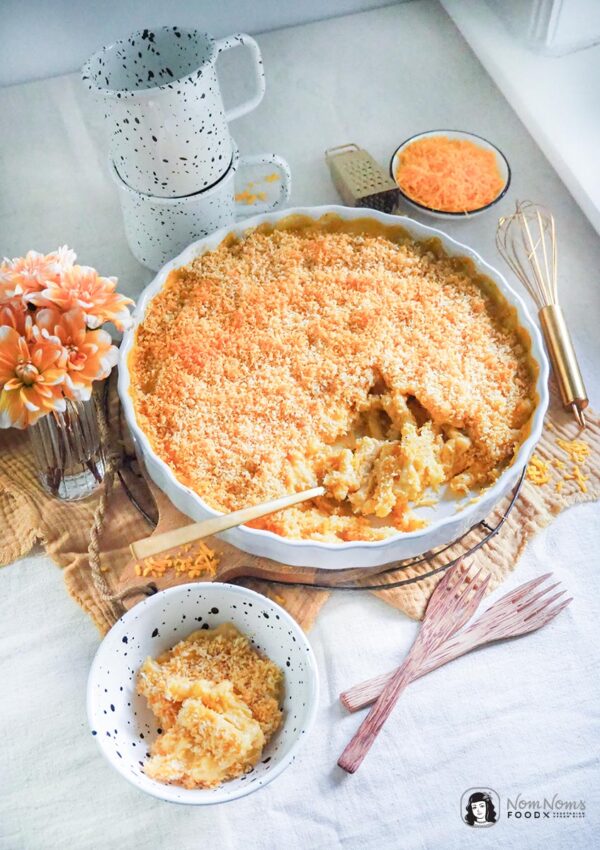 Mac and Cheese mit Kefir | Makkaroni und Käse mit Kefir | Cremiger Nudel-Käse-Auflauf mit Kefir ❤