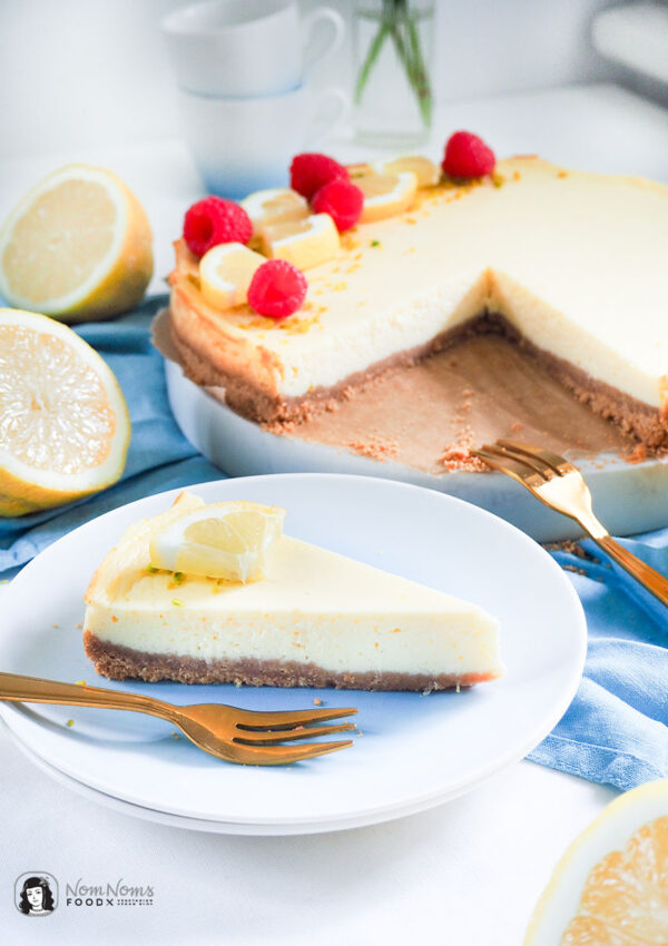 Zitronen-Kefir-Käsekuchen